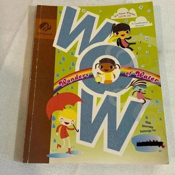 Girl Scouts WOW book (Wonders of Water) GUC - Picture 1 of 6